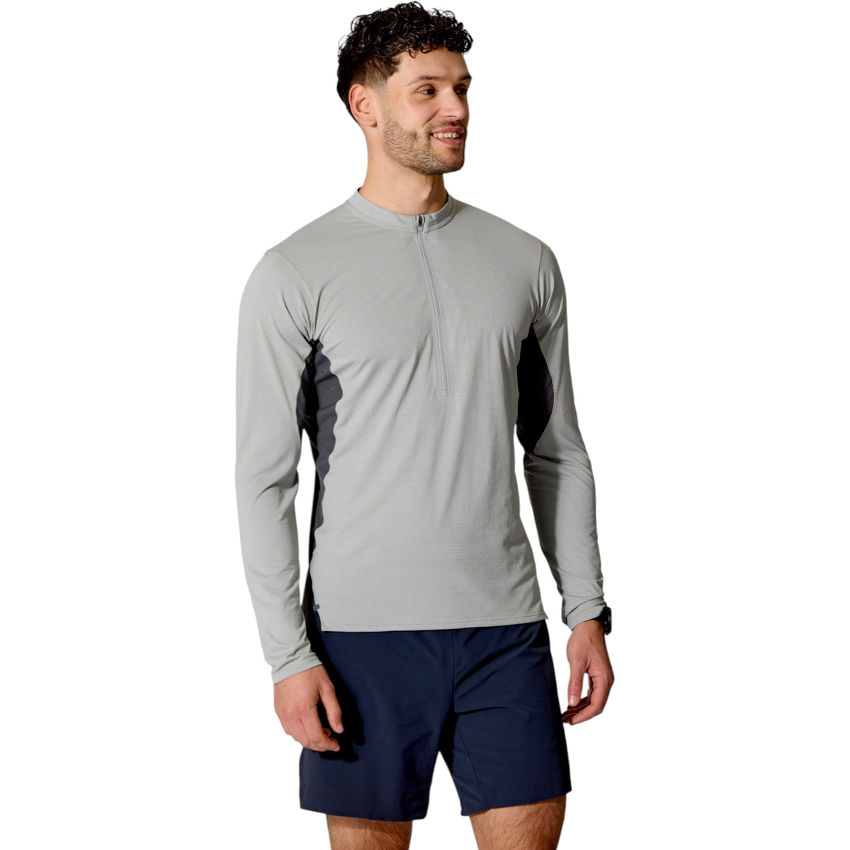 Chandail Manches Longues de Course Sonic Ultra Zip Homme
