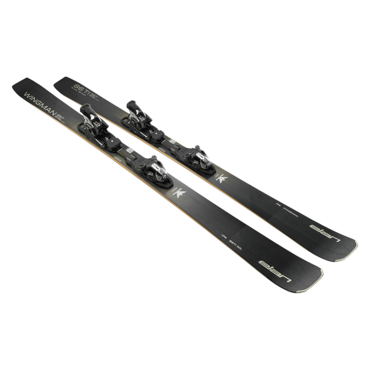 Wingman 86 Black Edition + Fx Emx 12.0 Adult Alpine Skis
