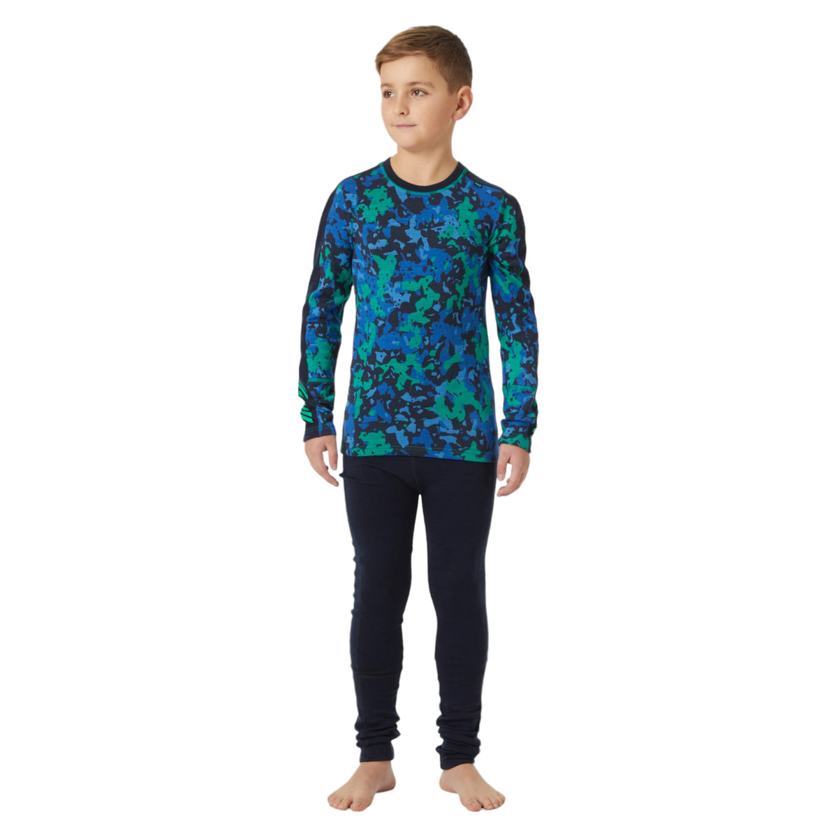 Graphic Lifa Merino Kids Base Layer Set
