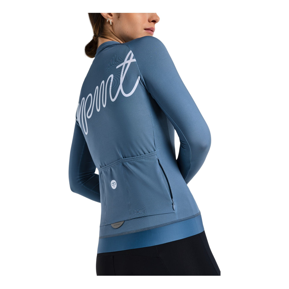 Maillot de Vélo de Route Manches Longues Signature Femme
