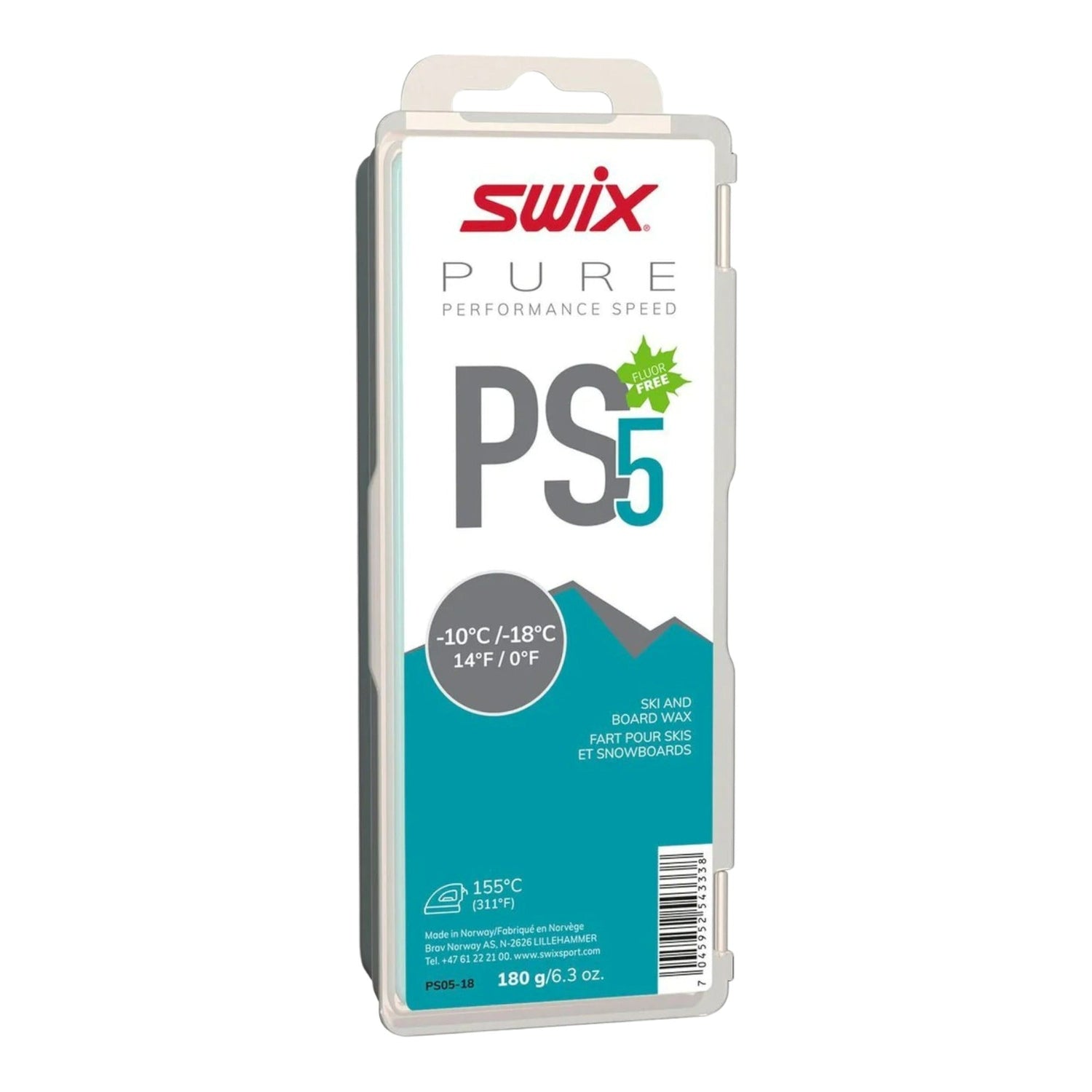 PS5 Turquoise -10/-18 Degree Wax