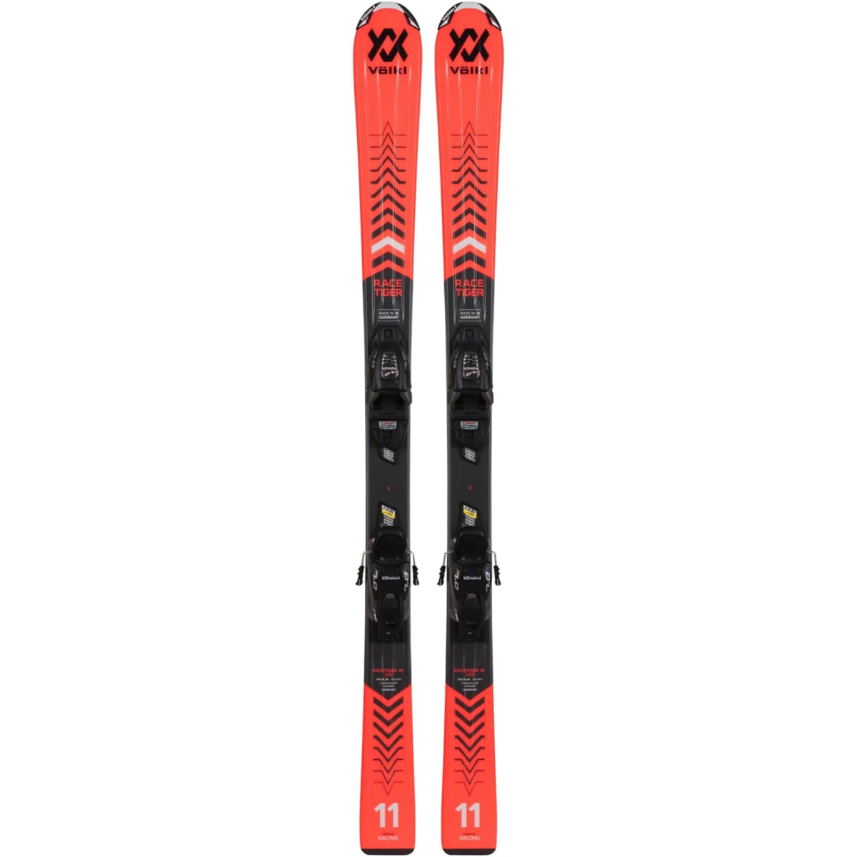 Racetiger + VMotion 4.5 Kids Alpine Skis