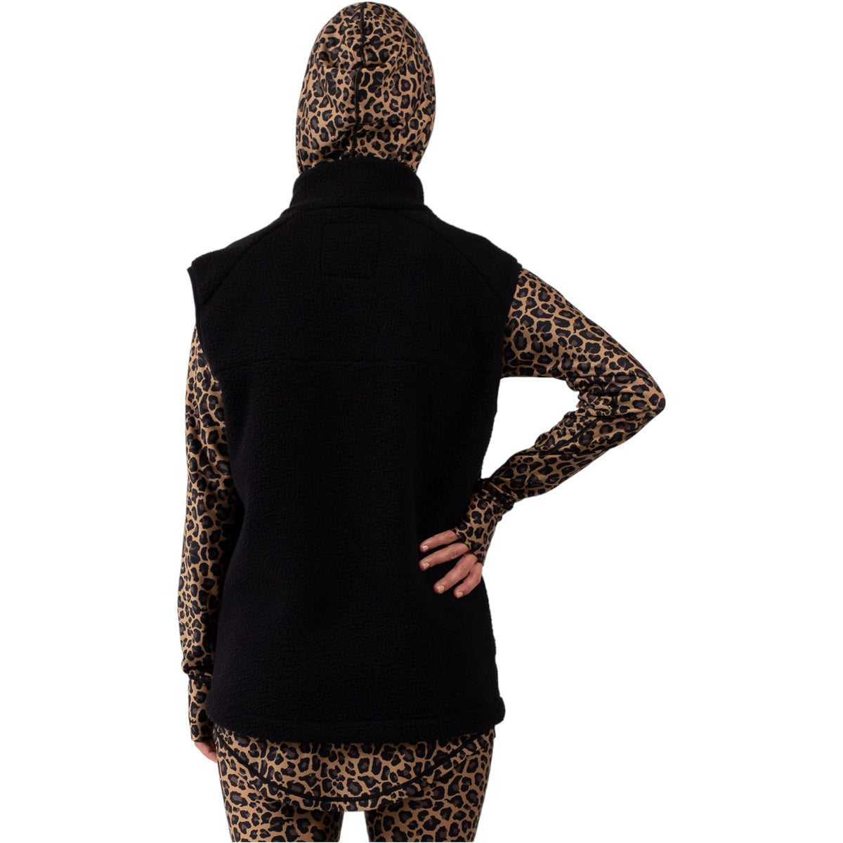 Veste Lumberjackie Sherpa Femme