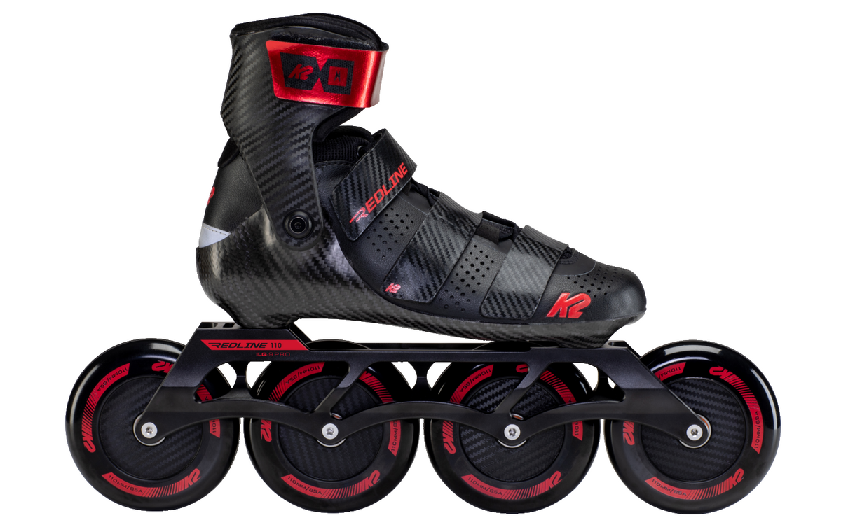 K2 10.0 Noir/Rouge