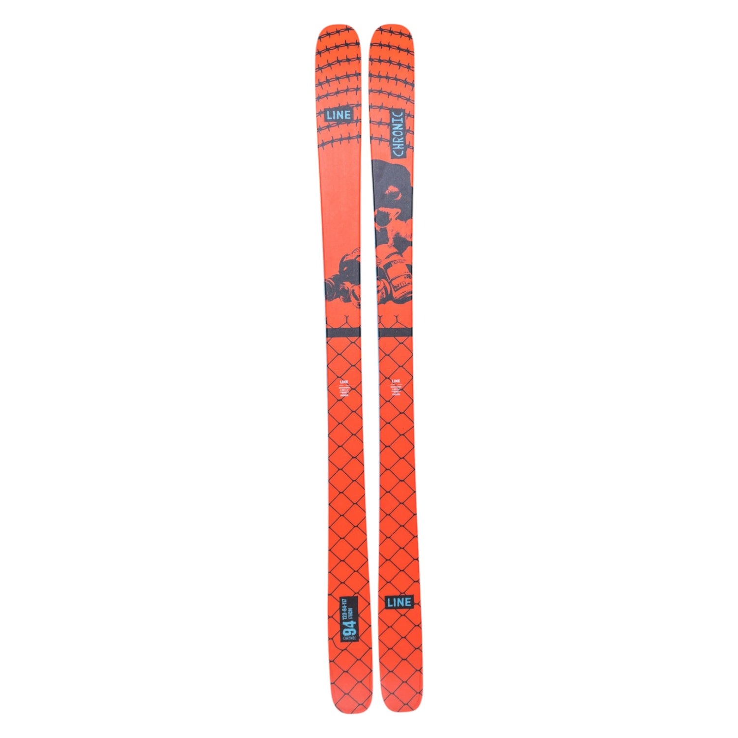 Chronic 94 Adult Alpine Skis