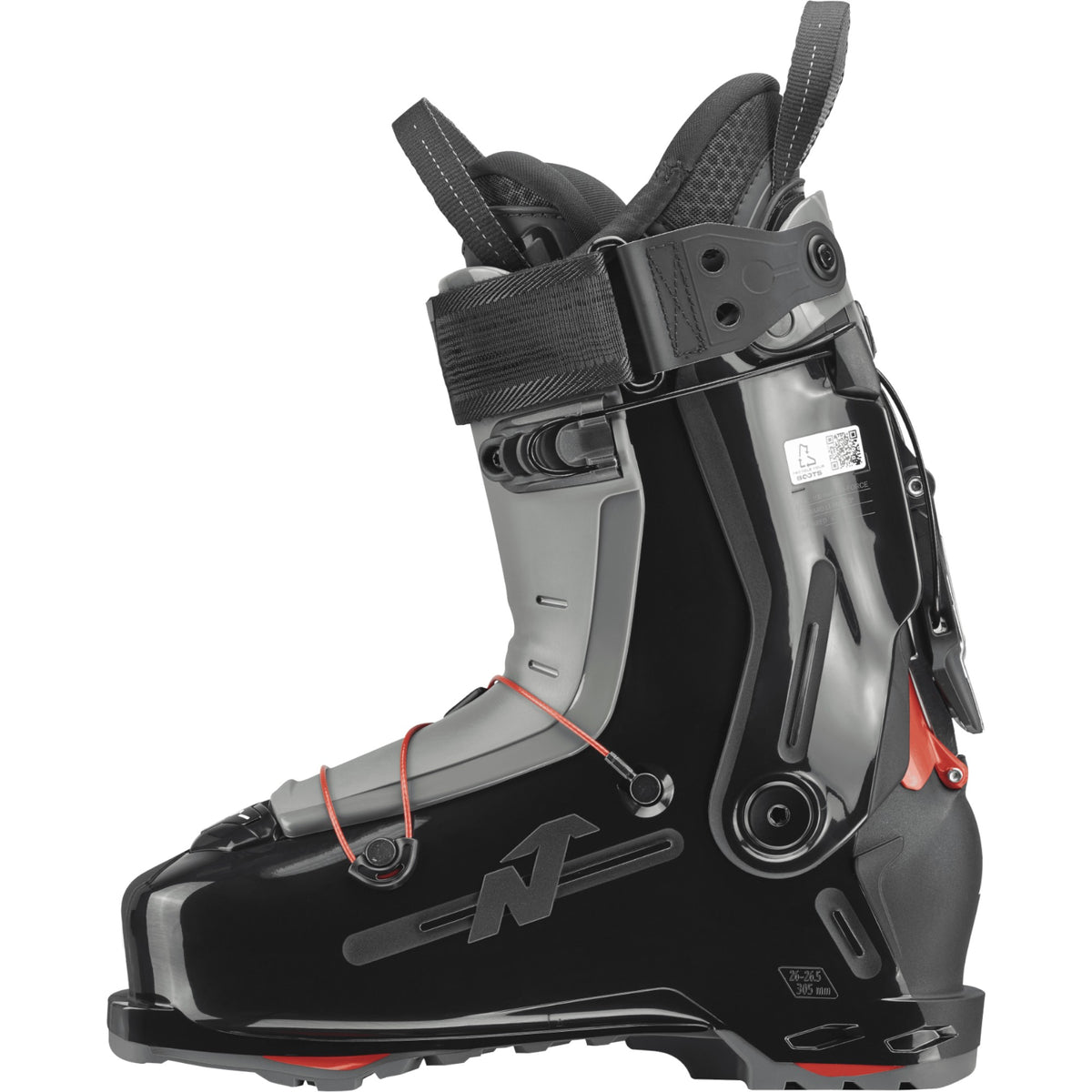 Nordica Noir/Dark Gris/Rouge 26.5