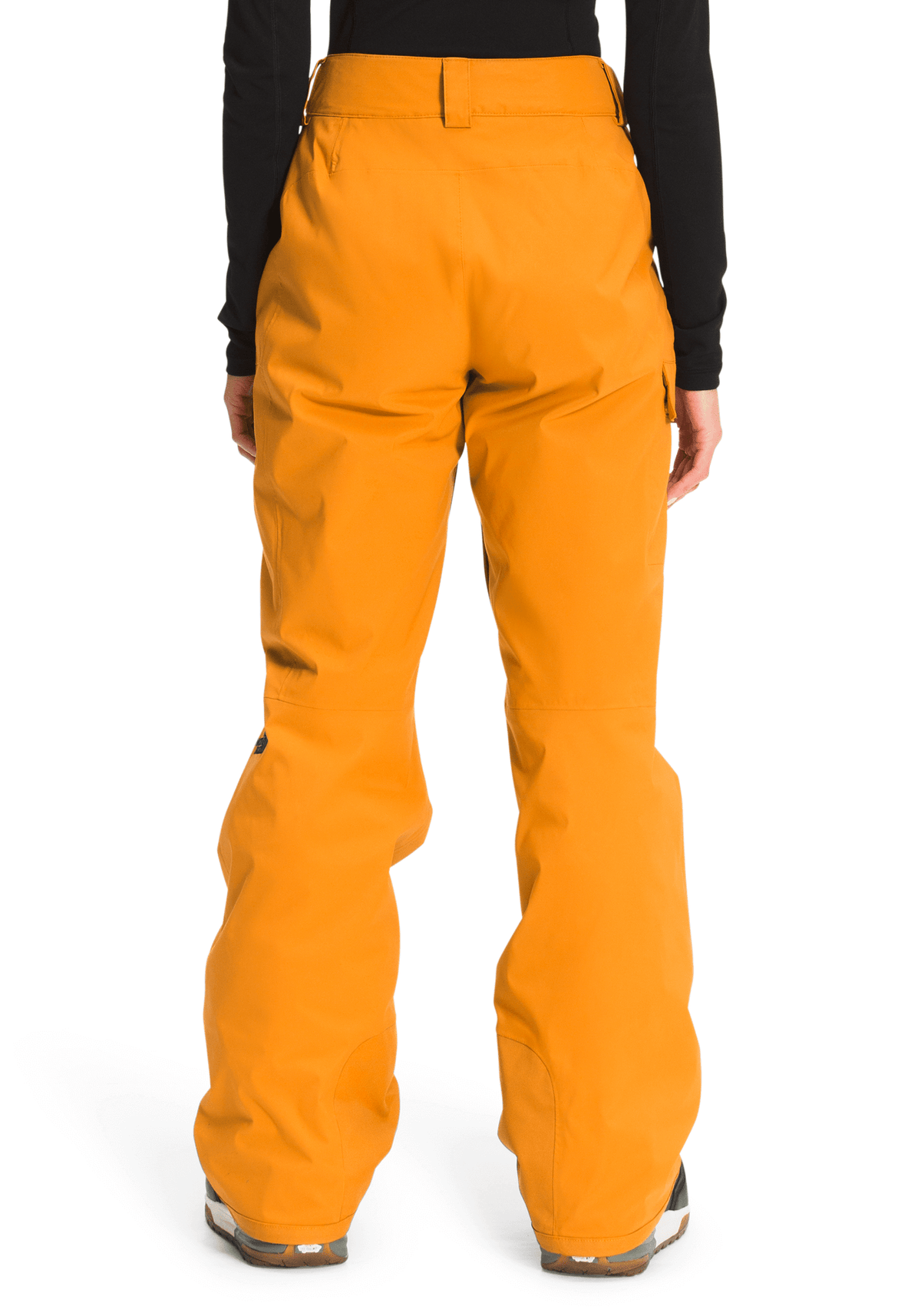 The North Face Freedom ski pant in orange