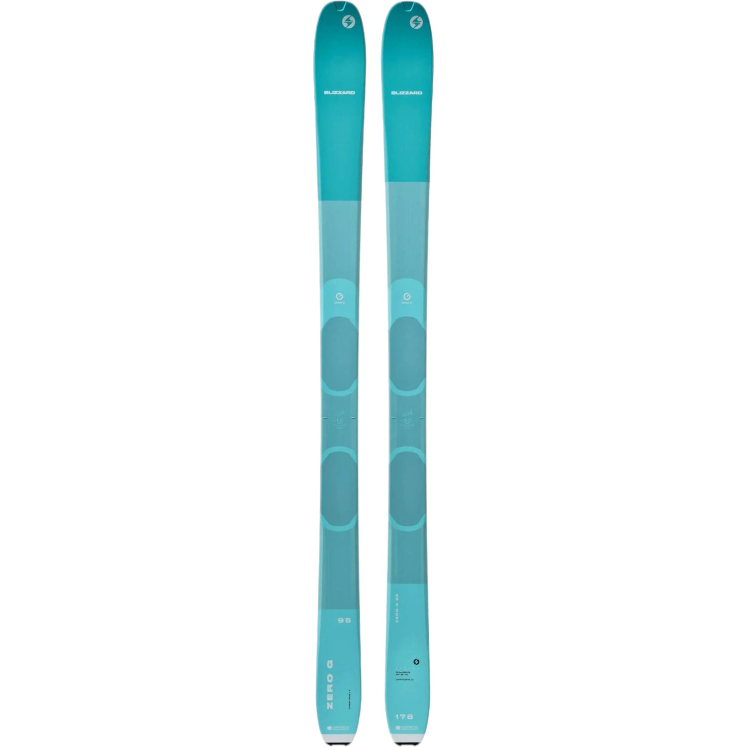 Skis Alpins Zero G 95 Femme