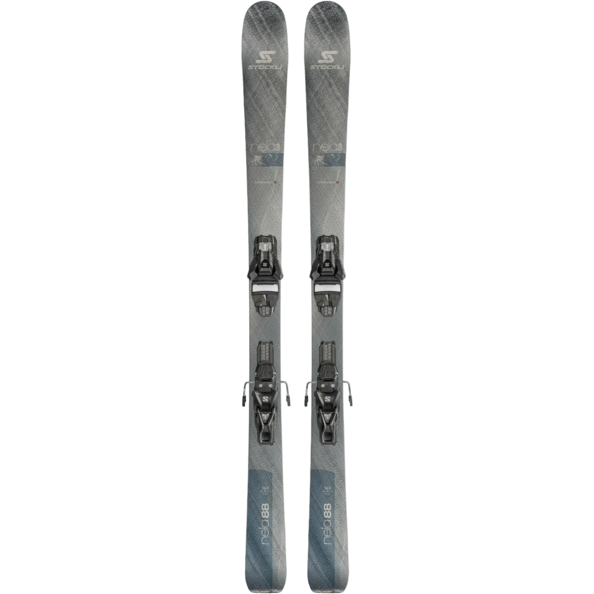Skis Alpin Nela 88 + Strive 11 D Adulte